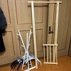 ニトリ　A型ハンガーラックの画像