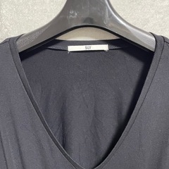 SLY スライ　フレンチスリーブオールインワンパンツ　　バック開の画像
