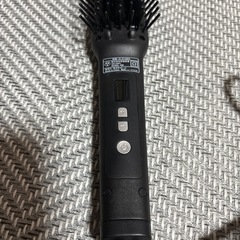 SALONIA ブラシヘアアイロン ブラックの画像