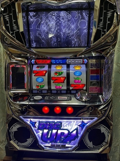 パチスロ　
ディスクアップ　実機　超美品　不要機オートベッド