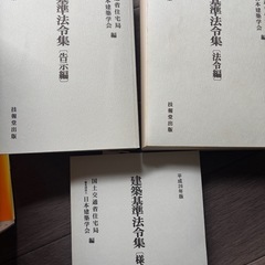 【中古】建築基準法 平成29年 法令集の画像