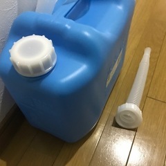 灯油缶（未使用）＆ノズル・じょうごの画像