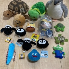 新品　未開封あり　ぬいぐるみ　いろいろ　まとめ売りの画像