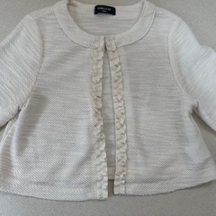 コムサ 130A ワンピース カーディガン セレモニー 式服の画像