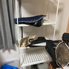 【3点まとめて商談中】スチールラック譲ります