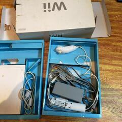 Wii本体と付属品(リモコンとセンサーバーはなし)