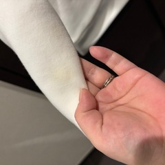 アルマーニ ホワイトパーカーの画像