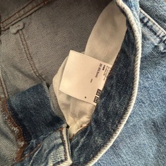 ユニクロ デニム フレアデニム 25の画像