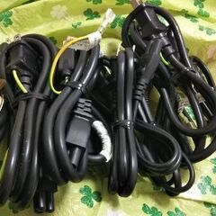 ノートPC用ACケーブル メガネx5 ミッキーx5