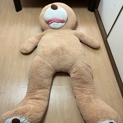 もらってください！　クマのぬいぐるみ