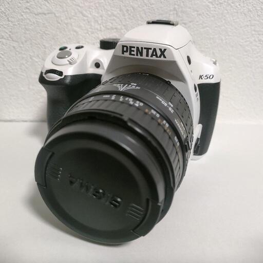 デジタル一眼レフ PENTAX K-50 マクロレンズ付き