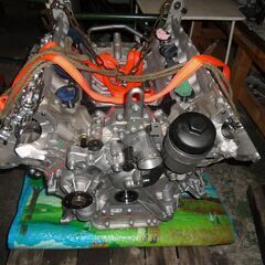 AMG-63パワーユニツトフルオーバーホールリペアー実施中