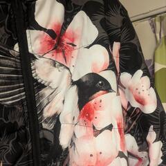 ジャケット　XL 　新品　花柄　鳥　メンズの画像