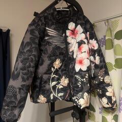 ジャケット　XL 　新品　花柄　鳥　メンズ