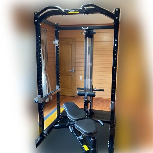 POWERTEC パワーラック WB-PR19 ラットタワーオプション付 POWERTEC パワーラック WB-PR19 ラットタワーオプション付 状態