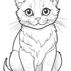 12匹のかわいい猫たちの塗り絵本 - その他