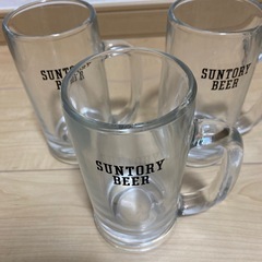 【今月まで】サントリー　中ジョッキ　500ml 3個セット