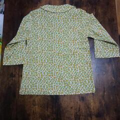 新品☆ＳＭ2キッズ☆Mサイズ 花柄ツイルジャケット イエローの画像