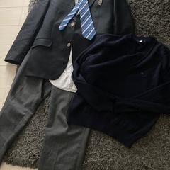 桐生清桜高校　男子制服　一式　ブレザー　ズボン　ワイシャツ　ネク...