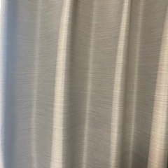 レース付きグレーカーテン1セット【無料】の画像