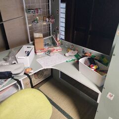 机付の二段ベッド（システムベッド　Mikey）の画像