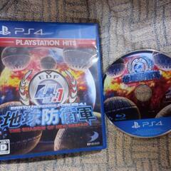 PS4  地球防衛軍4,1　説明書無し　動作未確認