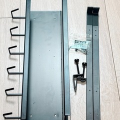 山崎実業(Yamazaki) デスク下 ケーブル & ルーター収納 ラックの画像