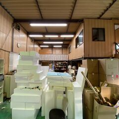 【お譲りします】生地・発泡スチロールなど
