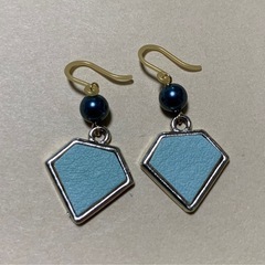 樹脂フックピアス5点②の画像