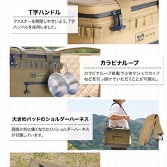 ソフトクーラー　WAQ (Sサイズ) 33L 42L クーラーの画像
