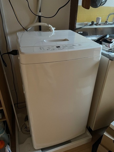 【無印良品】洗濯機　6kgまで洗濯可
