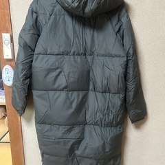 値下げ！ロングダウンコートLサイズ(男女兼用)値下げ!! の画像