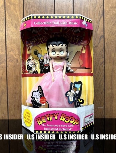 LAより入荷!!　1999年 ベティブープ プロムナイト■音楽が流れる■キャラクタードール■未開封 大型38cm■岐阜より即日発送!!