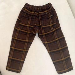 branshes あったか起毛テーパードパンツ　110の画像