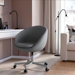 IKEA キャスター付きチェア　椅子　スクールヴスタの画像
