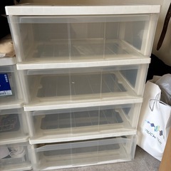 【受け渡し決定】衣類収納ケースの画像