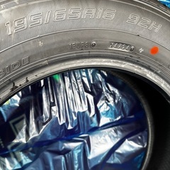 タイヤ　新車外し　ダンロップ　エナセーブ　EC300+ 195/65r16 92H 4本セット　ホイールなしの画像