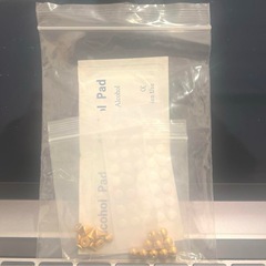 シールピアス　5mm ゴールド色の画像