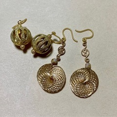 樹脂フックピアス6点⑤の画像
