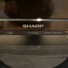 SHARP AQUOS 19型　2019年製の画像