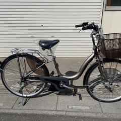 ❗️バッテリー新品キャンペーン❗️試乗🉑新車みたいな⭐️中古電動ママチャリ　ヤマハPASナチュラ　パナソニックビビ　ブリヂストンアシスタの画像