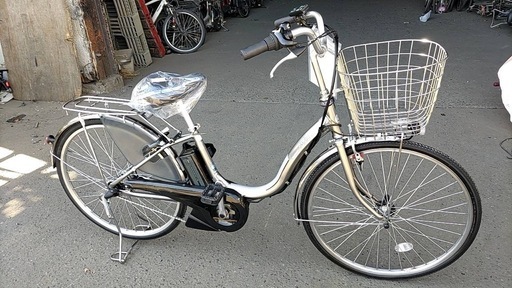 ❗️バッテリー新品キャンペーン❗️試乗?新車みたいな⭐️中古電動ママチャリ　ヤマハPASナチュラ　パナソニックビビ　ブリヂストンアシス