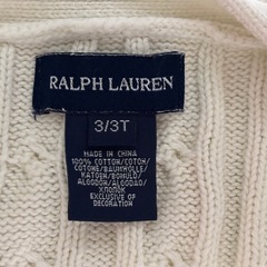 【size3/3T】Ralph Lauren カーディガンの画像