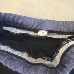 子供用パッド付きヒップガード S ブラックの画像