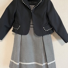 セレモニー用女児ワンピース（サイズ120）の画像