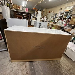 アース万代店　ニトリ製ローチェスト３段引き出しチェスト　白　の画像