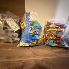 トミカ道路 お店 プラレール 線路 まとめての画像