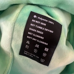 LUXS ネックウォーマー ライトグリーンの画像