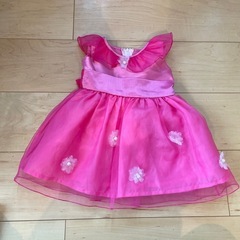 80 ベビー服　ドレス　ワンピース