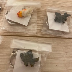 金魚ミニキーホルダーの画像